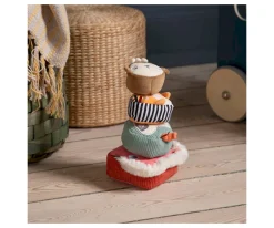 4 Bloques Sensoriales Blanditos Apilables Wildlife