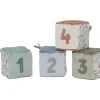 4 Cubos Apilables Blanditos Forest Friends