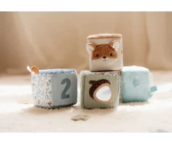 4 Cubos Apilables Blanditos Forest Friends