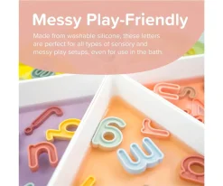 26 Letras Minúsculas de Silicona