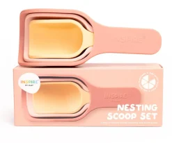 3 Palas de Silicona Encajables Coral