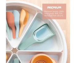 3 Palas de Silicona Encajables Green