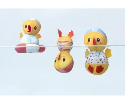 3 Patitos de Baño Aprendiendo a Nadar