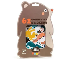 62 Pegatinas Baby Animales del Bosque