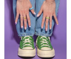 120 Pegatinas para Uñas Flower