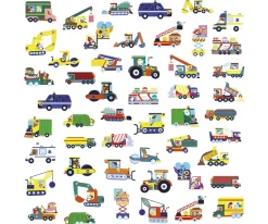 50 Pegatinas Vehículos Grandes