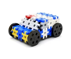 160 Piezas Construcción Vehículos Policía 4en1