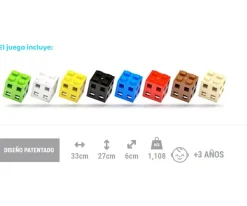 200 Piezas de Construcción Classic CUBE