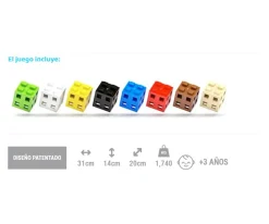 300 Piezas de Construcción CUBE EDU