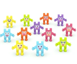 12 Piezas Emoti Meli Happy