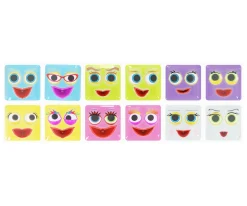 12 Piezas Emoti Meli Pretty