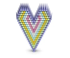 1.000 Piezas Pastel Gami