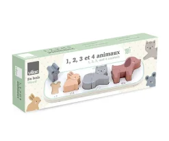 1,2,3 Puzzle Animales Aprendo a Contar