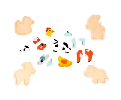 4 Puzzles Evolutivos Granja