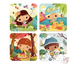 4 Puzzles Las 4 Estaciones