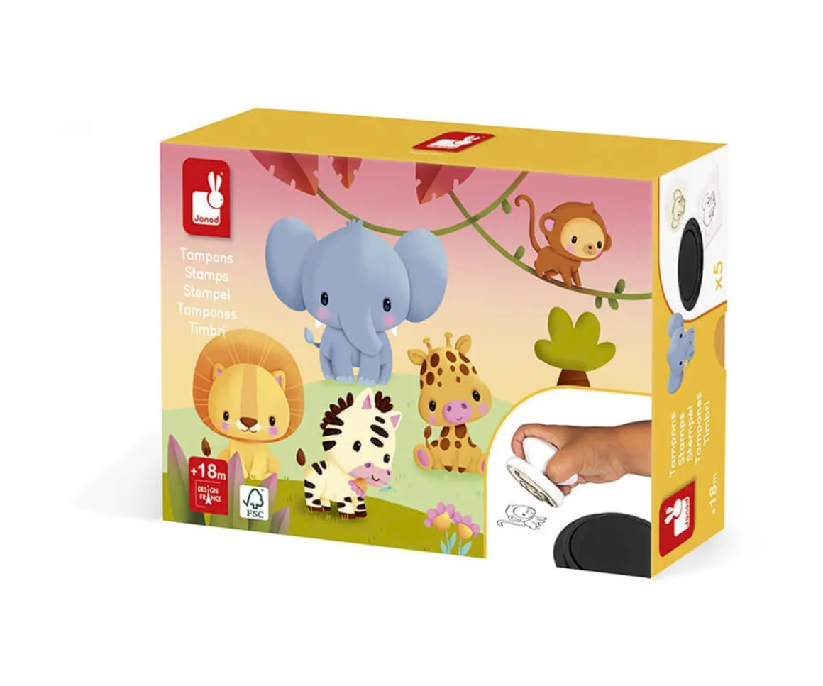 5 Sellos Estampa Savannah