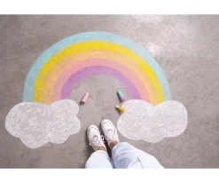 5 Tizas para Pavimento Folia Unicorn