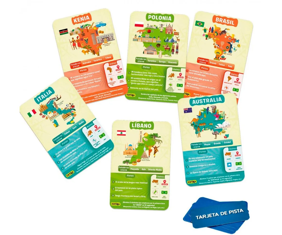 ¡Adivina en 10! Paises del Mundo