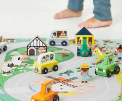 Alfombra con Circuito Campiña Cross Roads