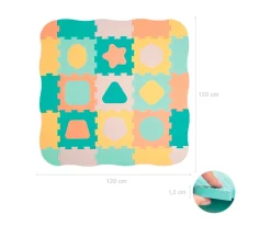 Alfombra de Juegos Figuras Geométricas Ludi