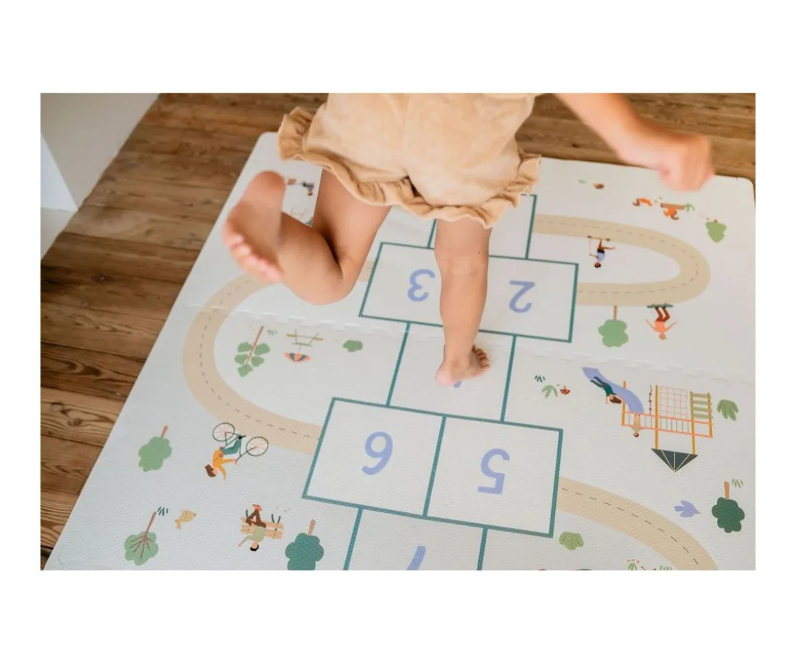 Alfombra de Juegos Tiloo Puzzle Hopscotch