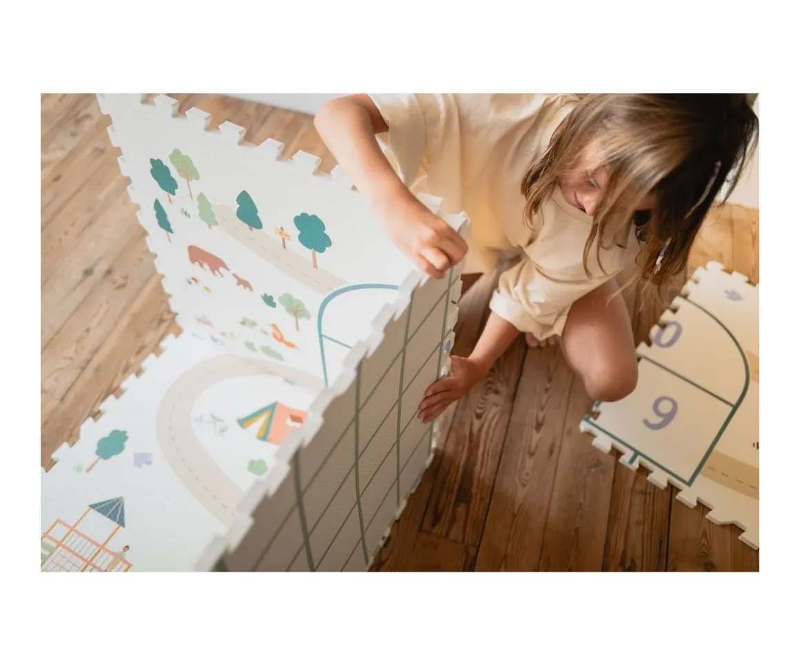Alfombra de Juegos Tiloo Puzzle Hopscotch