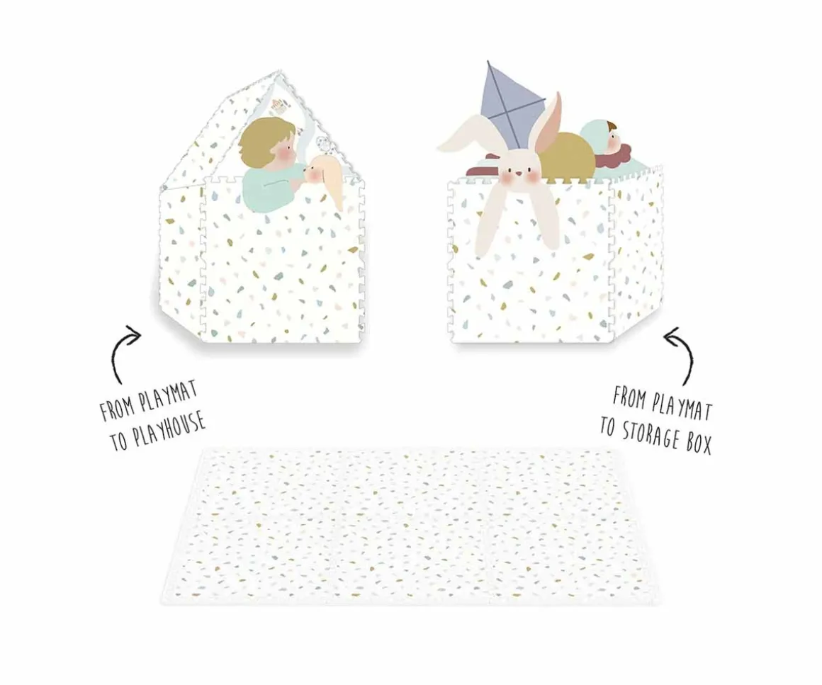 Alfombra de Juegos Tiloo Puzzle Village