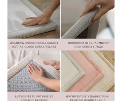 Alfombra Infantil Nube Gris