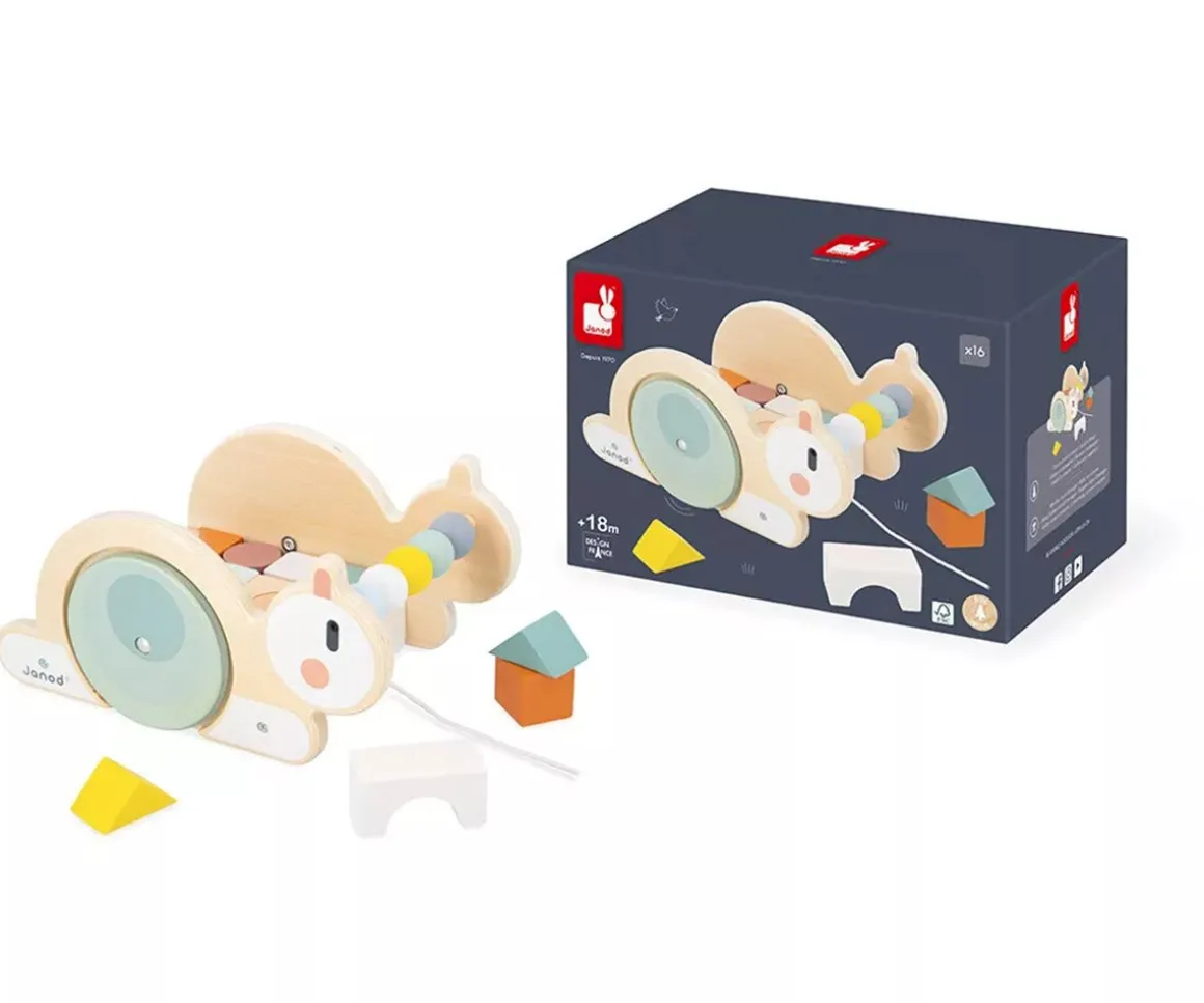 Arrastre Caracol Apilable Cubos