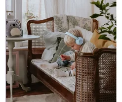 Auriculares con Luz Ambiental Azul