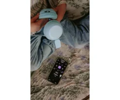 Auriculares con Luz Ambiental Azul