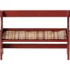 Banco de Madera Rojo Ratón