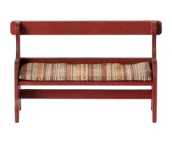 Banco de Madera Rojo Ratón
