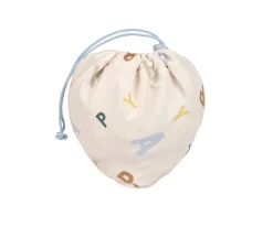 Bata de Pintura Escolar Happy Fruits Light Blue