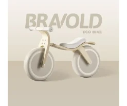 Bicicleta de Equilibrio de Madera Bravold Eco Blanco