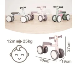Bicicleta de Equilibrio Lite Rosa