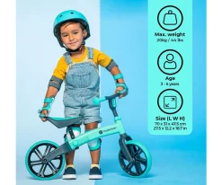 Bicicleta de Equilibrio Yvelo Junior Mint Yvolution