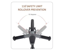 Bicicleta Equilibrio Manu Gris