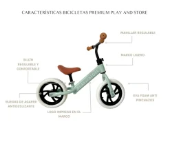 Bicicleta Equilibrio Premium Pink