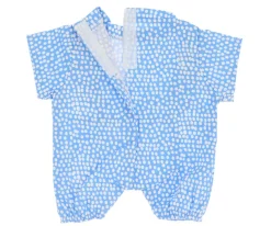 Body Popelín Topos Royal para Muñeco