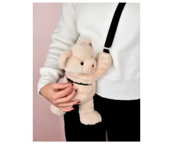 Bolso Osito de Peluche Beige 30cm