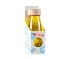 Botella Sensorial Flotante Amarilla