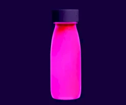 Botella Sensorial Flotante Flúor Flip Pink