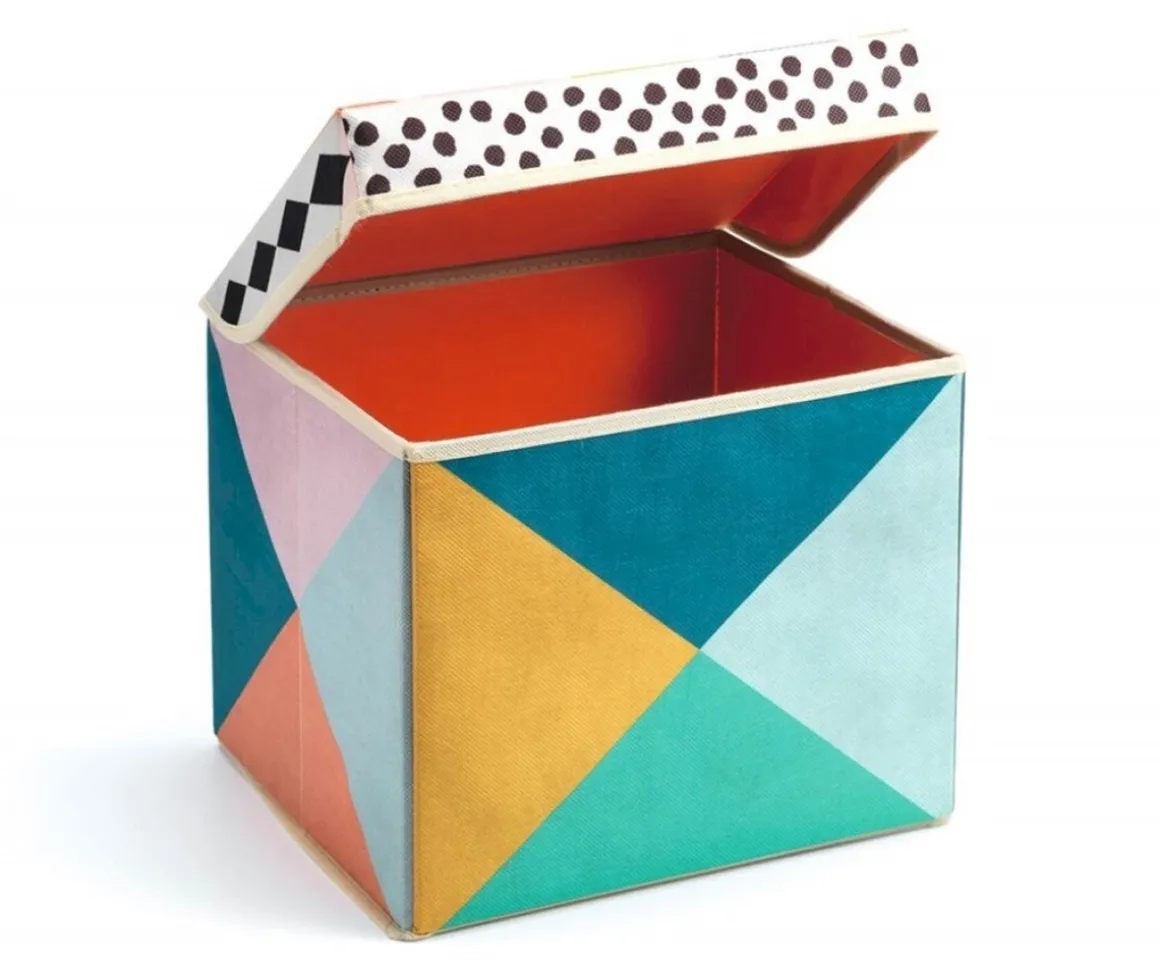 Caja de Almacenamiento Con Asiento Geometría