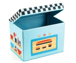 Caja de Almacenamiento Con Asiento Cocina