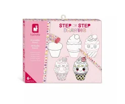 Caja Dibujo Creativo 20 Modelos Kawaii