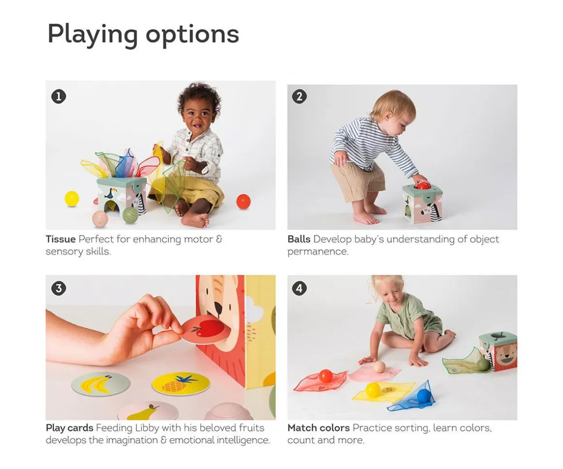 Caja Sensorial con Actividades