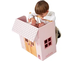 Cama Casita de Muñecas Nature