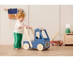 Camión Andador Aiden Azul y Beige