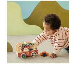 Camión de Bombero de Madera Jack el León